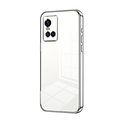 vivo S10 Phone Case with Transparent Plating and Fine Hole Design: Crystal Clear & Scratch-Resistant