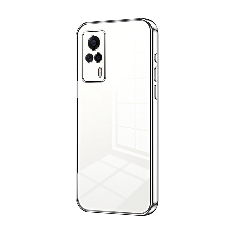 vivo S9e Phone Case with Transparent Plating and Fine Hole Design: Crystal Clear & Scratch-Resistant