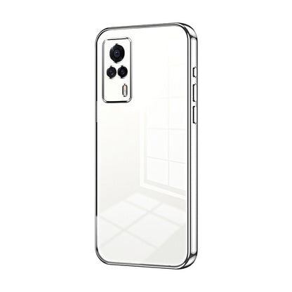 vivo S9e Phone Case with Transparent Plating and Fine Hole Design: Crystal Clear & Scratch-Resistant