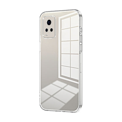 vivo S7 Phone Case with Transparent Plating and Fine Hole Design: Crystal Clear & Scratch-Resistant