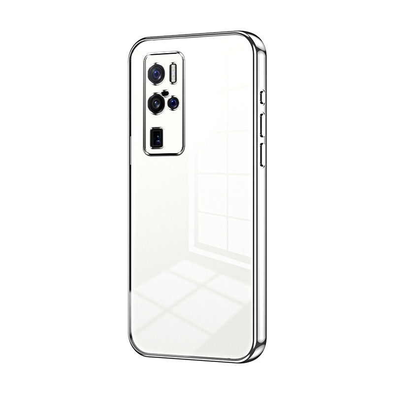 vivo X50 Pro+ Phone Case with Transparent Plating and Fine Hole Design: Crystal Clear & Scratch-Resistant