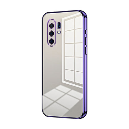 vivo X30 Pro Phone Case with Transparent Plating and Fine Hole Design: Crystal Clear & Scratch-Resistant