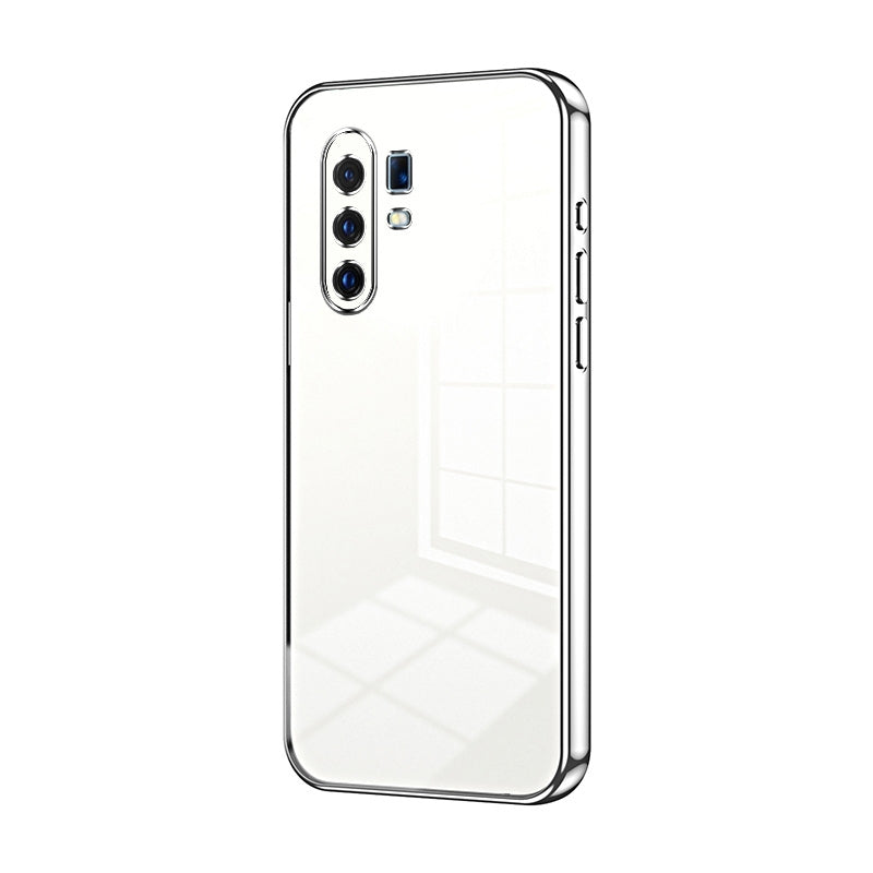 vivo X30 Pro Phone Case with Transparent Plating and Fine Hole Design: Crystal Clear & Scratch-Resistant