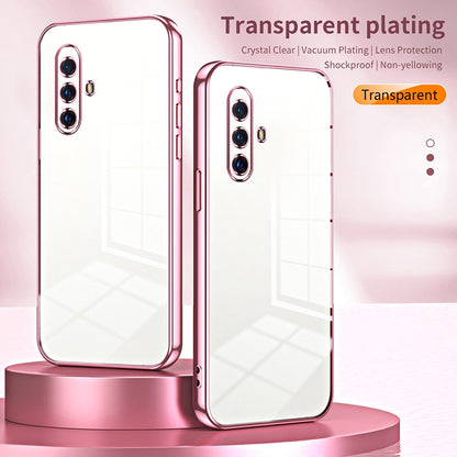 vivo X30 Phone Case with Transparent Plating and Fine Hole Design: Crystal Clear & Scratch-Resistant