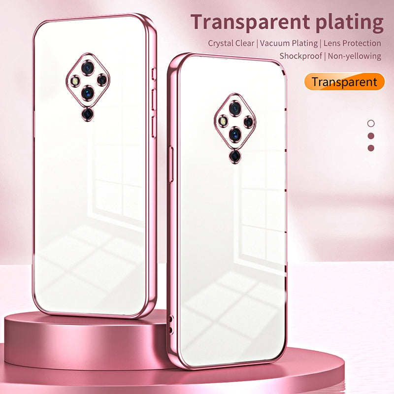 vivo S5 Phone Case with Transparent Plating and Fine Hole Design: Crystal Clear & Scratch-Resistant