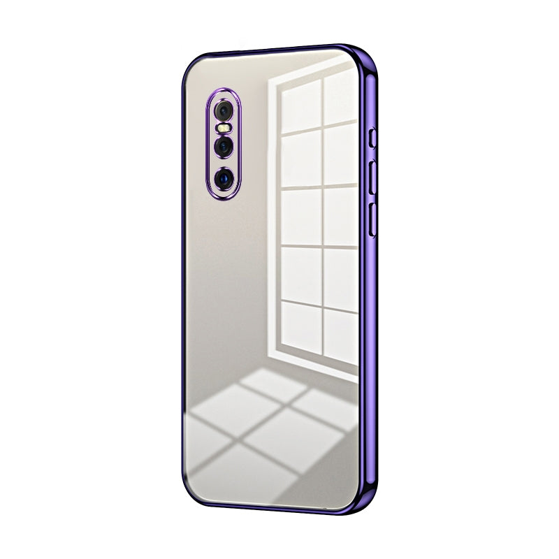 vivo X27 Phone Case with Transparent Plating and Fine Hole Design: Crystal Clear & Scratch-Resistant