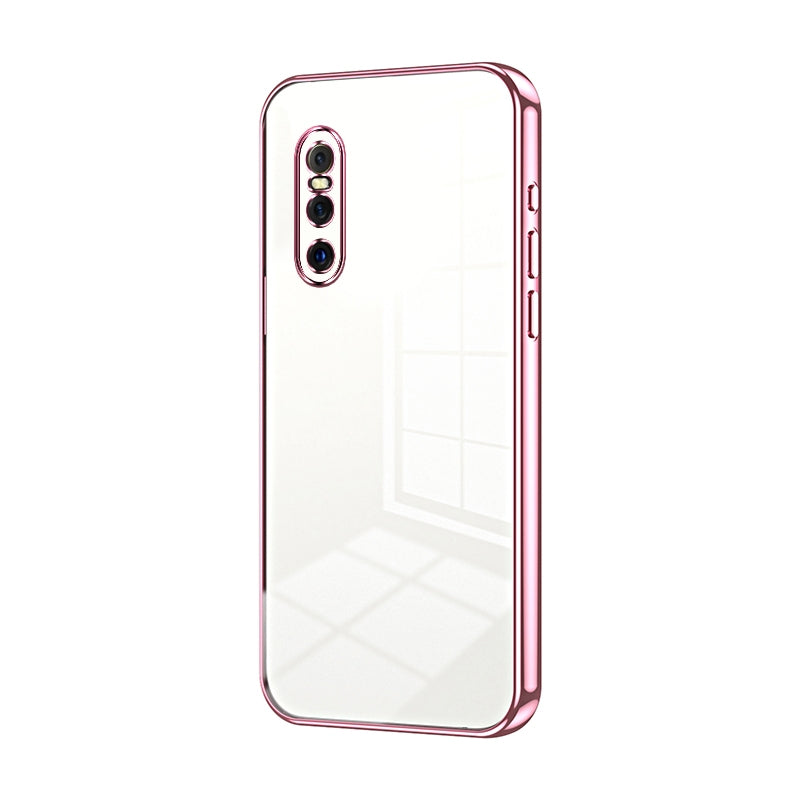 vivo X27 Phone Case with Transparent Plating and Fine Hole Design: Crystal Clear & Scratch-Resistant