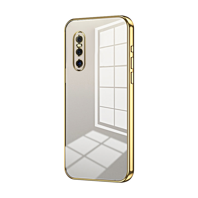 vivo X27 Phone Case with Transparent Plating and Fine Hole Design: Crystal Clear & Scratch-Resistant