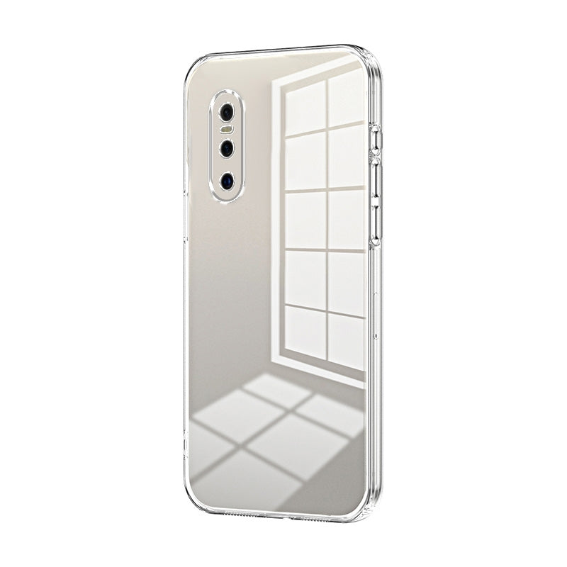 vivo X27 Phone Case with Transparent Plating and Fine Hole Design: Crystal Clear & Scratch-Resistant