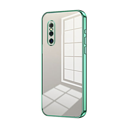 vivo X27 Phone Case with Transparent Plating and Fine Hole Design: Crystal Clear & Scratch-Resistant