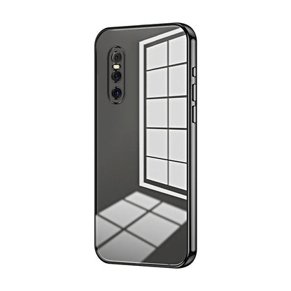 vivo X27 Phone Case with Transparent Plating and Fine Hole Design: Crystal Clear & Scratch-Resistant