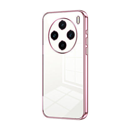 vivo X100s Phone Case with Transparent Plating and Fine Hole Design: Crystal Clear & Scratch-Resistant