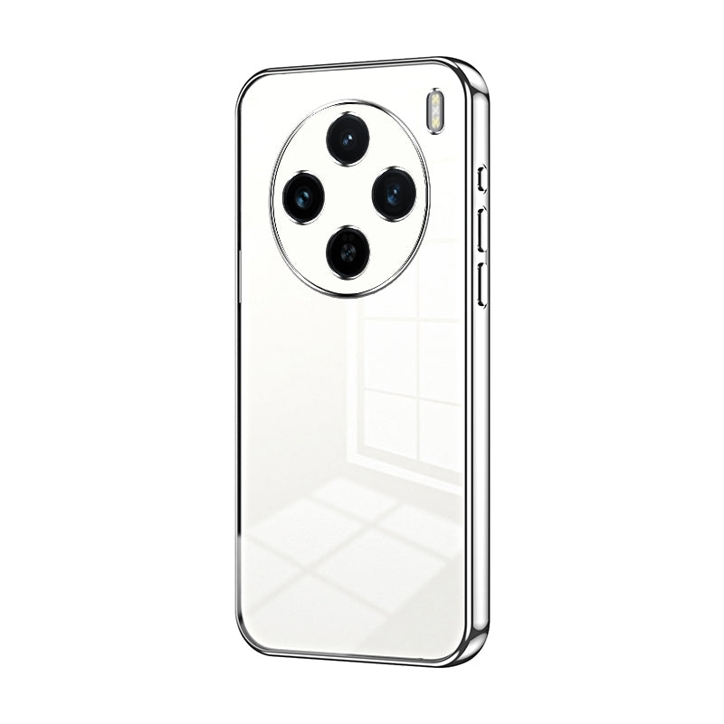 vivo X100s Phone Case with Transparent Plating and Fine Hole Design: Crystal Clear & Scratch-Resistant