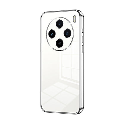 vivo X100s Phone Case with Transparent Plating and Fine Hole Design: Crystal Clear & Scratch-Resistant