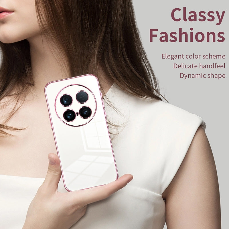 vivo X100 Ultra Phone Case with Transparent Plating and Fine Hole Design: Crystal Clear & Scratch-Resistant