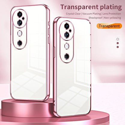 vivo S19 Phone Case with Transparent Plating and Fine Hole Design: Crystal Clear & Scratch-Resistant