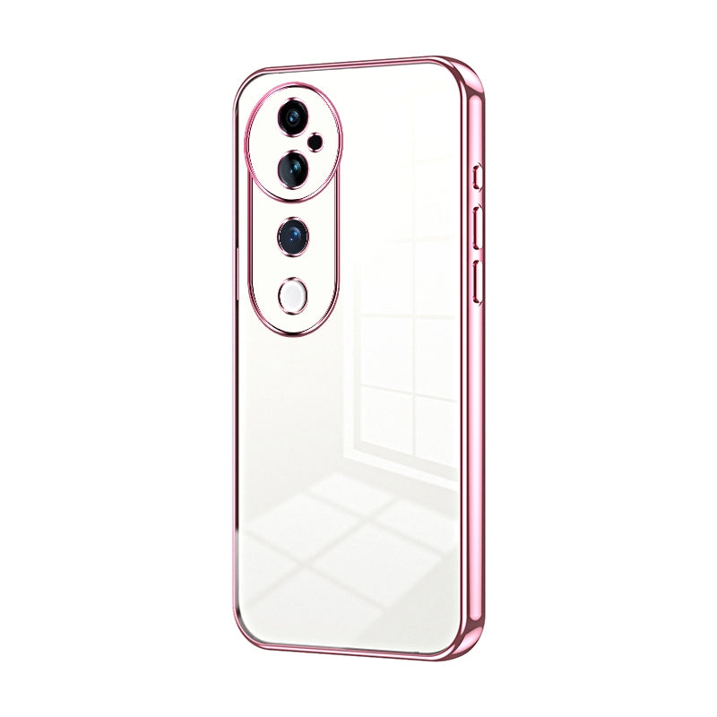 vivo S19 Pro Phone Case with Transparent Plating and Fine Hole Design: Crystal Clear & Scratch-Resistant