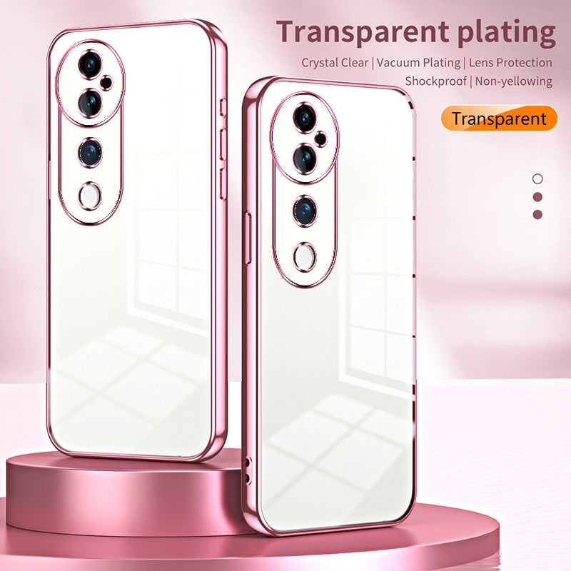 vivo S19 Pro Phone Case with Transparent Plating and Fine Hole Design: Crystal Clear & Scratch-Resistant