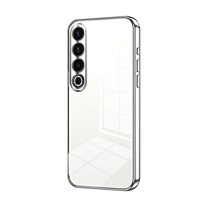 Meizu 20 Pro Phone Case with Transparent Plating and Fine Hole Design: Crystal Clear & Scratch-Resistant
