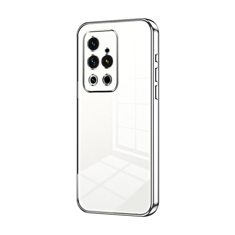 Meizu 18 Pro Phone Case with Transparent Plating and Fine Hole Design: Crystal Clear & Scratch-Resistant