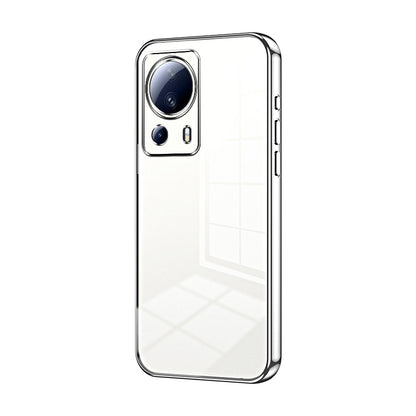 Xiaomi Civi 2 Phone Case with Transparent Plating and Fine Hole Design: Crystal Clear & Scratch-Resistant