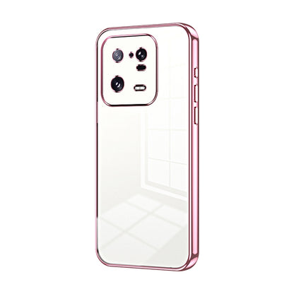 Xiaomi 13 Pro Phone Case with Transparent Plating and Fine Hole Design: Crystal Clear & Scratch-Resistant