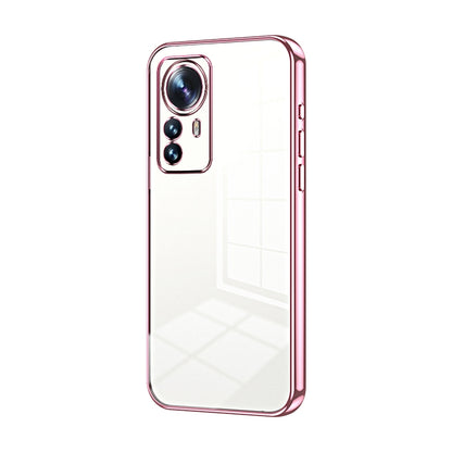 Xiaomi 12 Pro Phone Case with Transparent Plating and Fine Hole Design: Crystal Clear & Scratch-Resistant