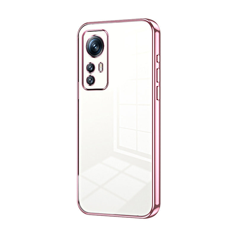 Xiaomi 12S Phone Case with Transparent Plating and Fine Hole Design: Crystal Clear & Scratch-Resistant