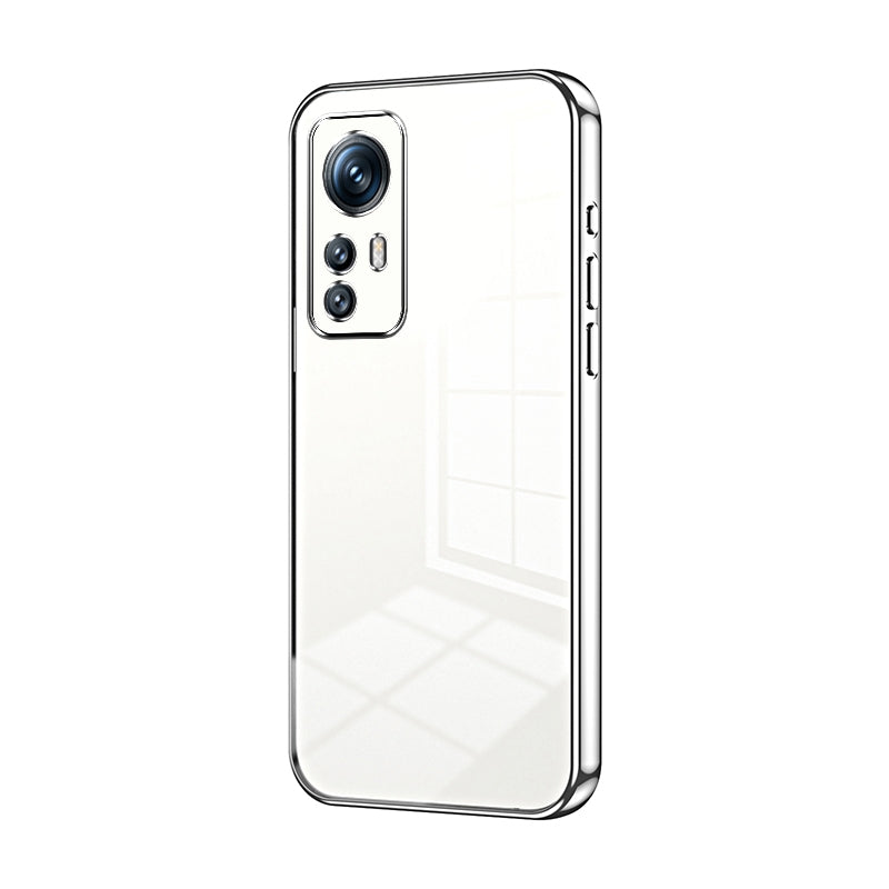 Xiaomi 12S Phone Case with Transparent Plating and Fine Hole Design: Crystal Clear & Scratch-Resistant