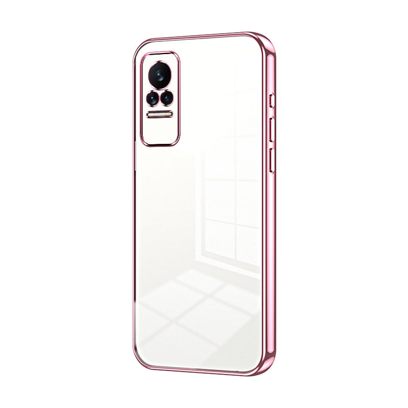 Xiaomi Civi Phone Case with Transparent Plating and Fine Hole Design: Crystal Clear & Scratch-Resistant