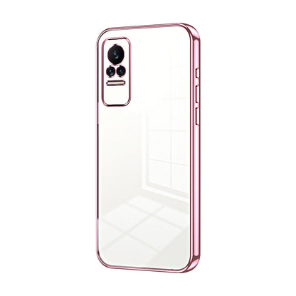 Xiaomi Civi 1S Phone Case with Transparent Plating and Fine Hole Design: Crystal Clear & Scratch-Resistant