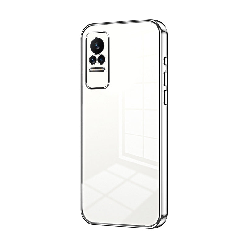 Xiaomi Civi Phone Case with Transparent Plating and Fine Hole Design: Crystal Clear & Scratch-Resistant