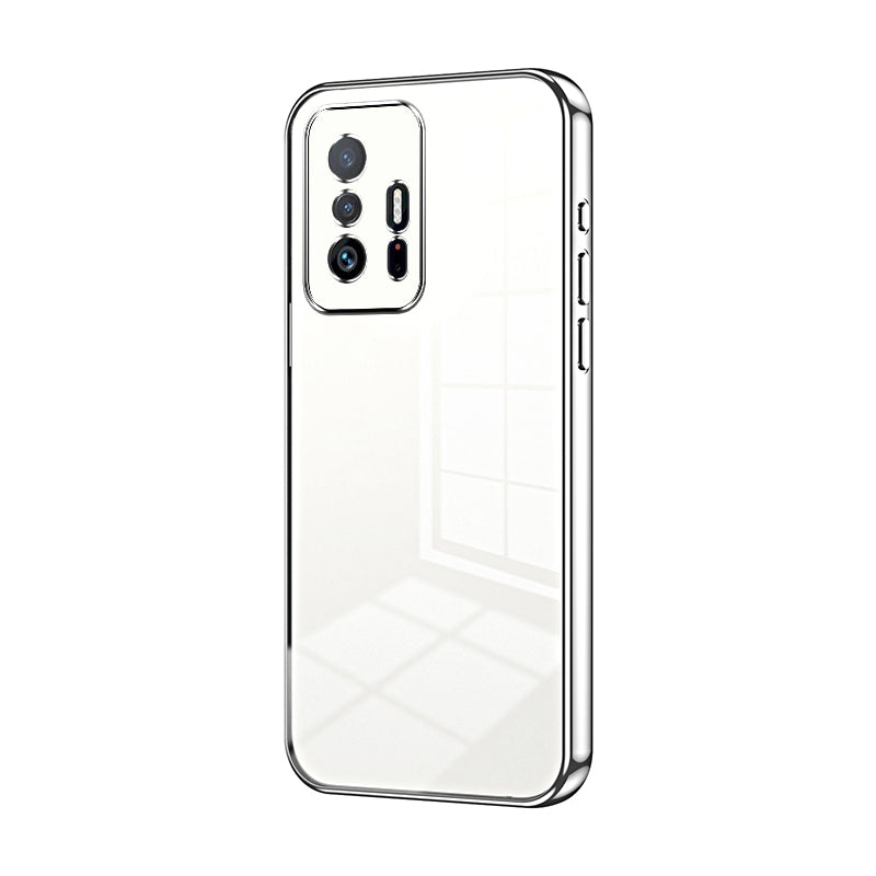 Xiaomi 11T Phone Case with Transparent Plating and Fine Hole Design: Crystal Clear & Scratch-Resistant