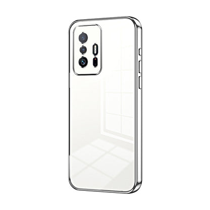 Xiaomi 11T Phone Case with Transparent Plating and Fine Hole Design: Crystal Clear & Scratch-Resistant