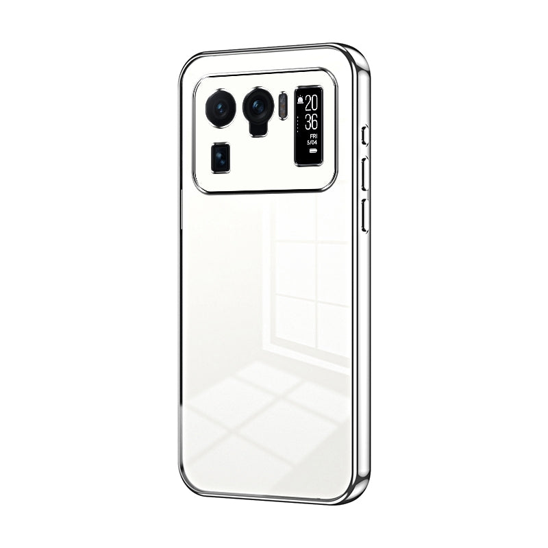 Xiaomi Mi 11 Ultra Phone Case with Transparent Plating and Fine Hole Design: Crystal Clear & Scratch-Resistant