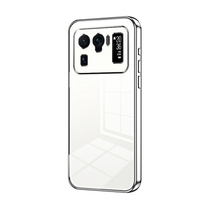 Xiaomi Mi 11 Ultra Phone Case with Transparent Plating and Fine Hole Design: Crystal Clear & Scratch-Resistant