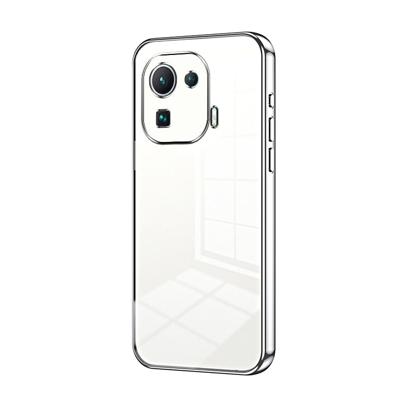 Xiaomi Mi 11 Pro Phone Case with Transparent Plating and Fine Hole Design: Crystal Clear & Scratch-Resistant