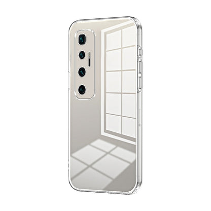 Xiaomi Mi 10 Ultra Phone Case with Transparent Plating and Fine Hole Design: Crystal Clear & Scratch-Resistant