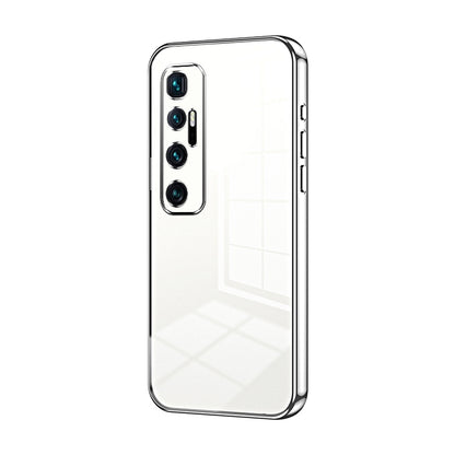 Xiaomi Mi 10 Ultra Phone Case with Transparent Plating and Fine Hole Design: Crystal Clear & Scratch-Resistant