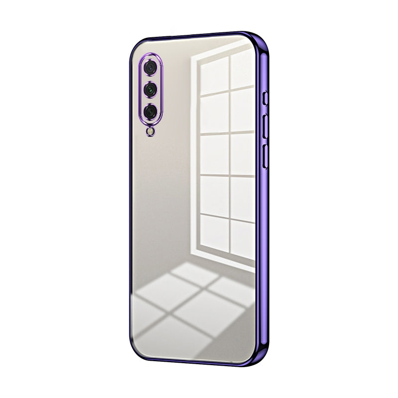 Xiaomi Mi CC9e Phone Case with Transparent Plating and Fine Hole Design: Crystal Clear & Scratch-Resistant