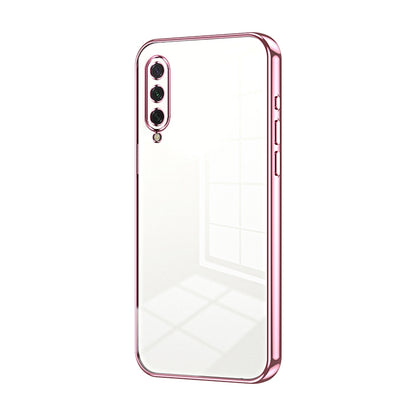 Xiaomi Mi CC9e Phone Case with Transparent Plating and Fine Hole Design: Crystal Clear & Scratch-Resistant