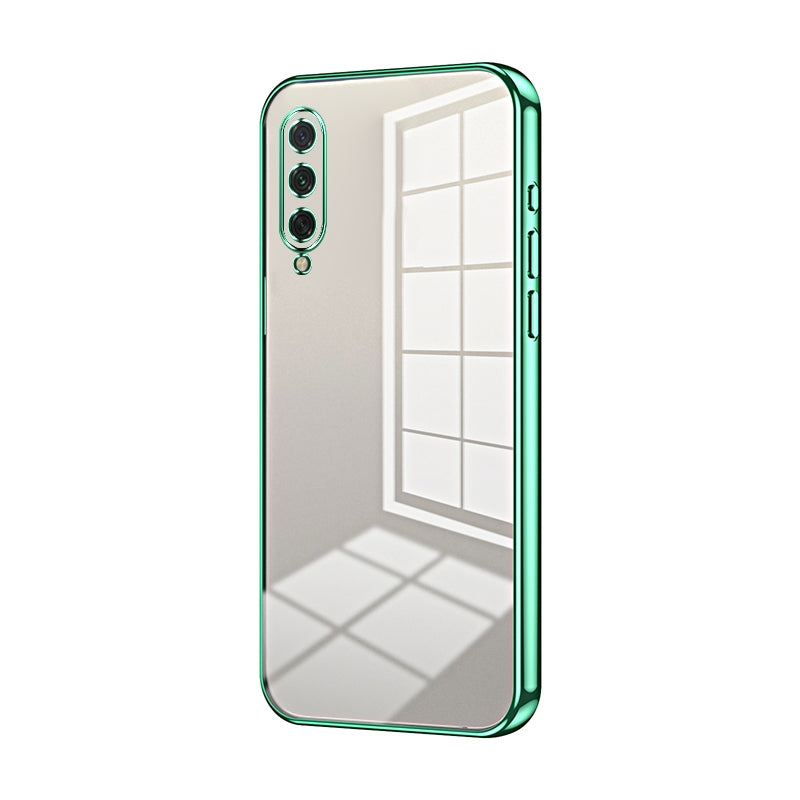 Xiaomi Mi CC9e Phone Case with Transparent Plating and Fine Hole Design: Crystal Clear & Scratch-Resistant