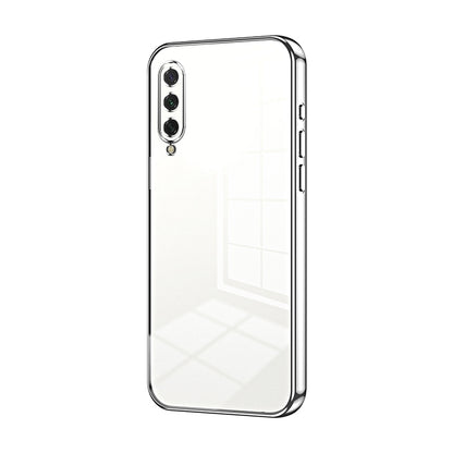 Xiaomi Mi CC9e Phone Case with Transparent Plating and Fine Hole Design: Crystal Clear & Scratch-Resistant