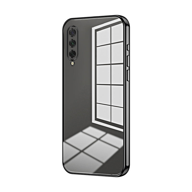 Xiaomi Mi Mi A3 Phone Case with Transparent Plating and Fine Hole Design: Crystal Clear & Scratch-Resistant