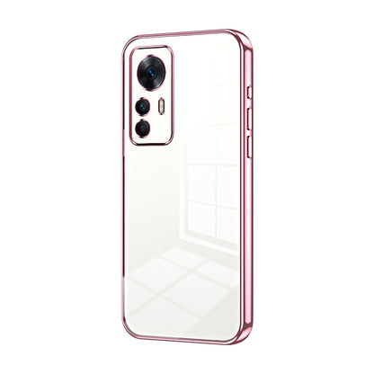 Xiaomi 12T Phone Case with Transparent Plating and Fine Hole Design: Crystal Clear & Scratch-Resistant