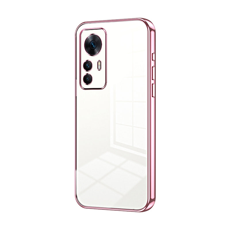 Xiaomi Redmi K50 Ultra Phone Case with Transparent Plating and Fine Hole Design: Crystal Clear & Scratch-Resistant