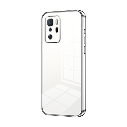 Xiaomi Poco X3 GT Phone Case with Transparent Plating and Fine Hole Design: Crystal Clear & Scratch-Resistant