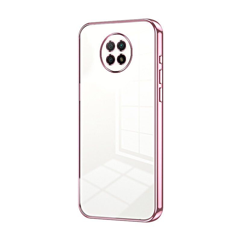 Xiaomi Redmi Note 9T Phone Case with Transparent Plating and Fine Hole Design: Crystal Clear & Scratch-Resistant