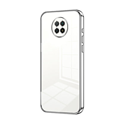 Xiaomi Redmi Note 9 5G Phone Case with Transparent Plating and Fine Hole Design: Crystal Clear & Scratch-Resistant