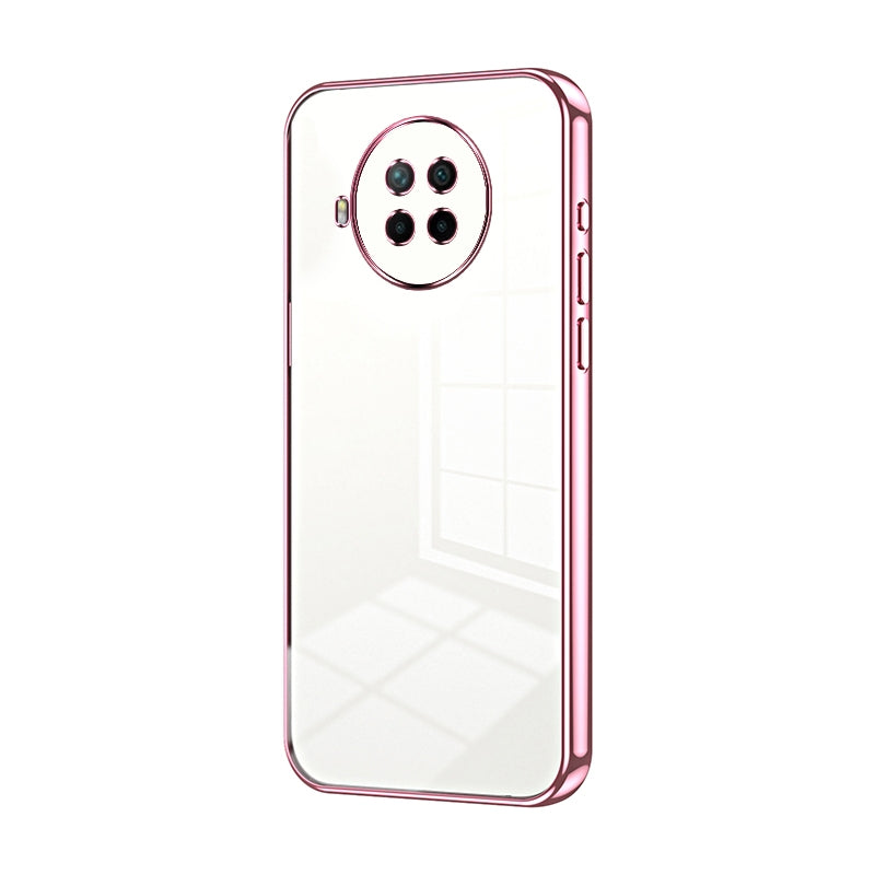 Xiaomi Redmi Note 9 Pro 5G Phone Case with Transparent Plating and Fine Hole Design: Crystal Clear & Scratch-Resistant